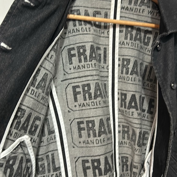 WARHOL FACTORY X LEVIS denim jacket. Size L - Picture 11 of 13